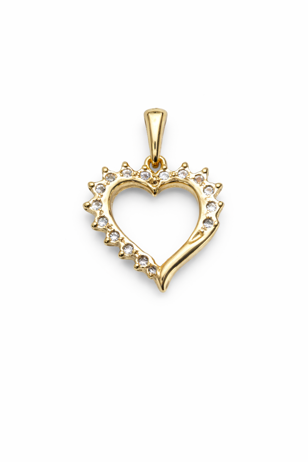 10K DIAMOND HEART PENDANT – JY Jewelry Wholesale