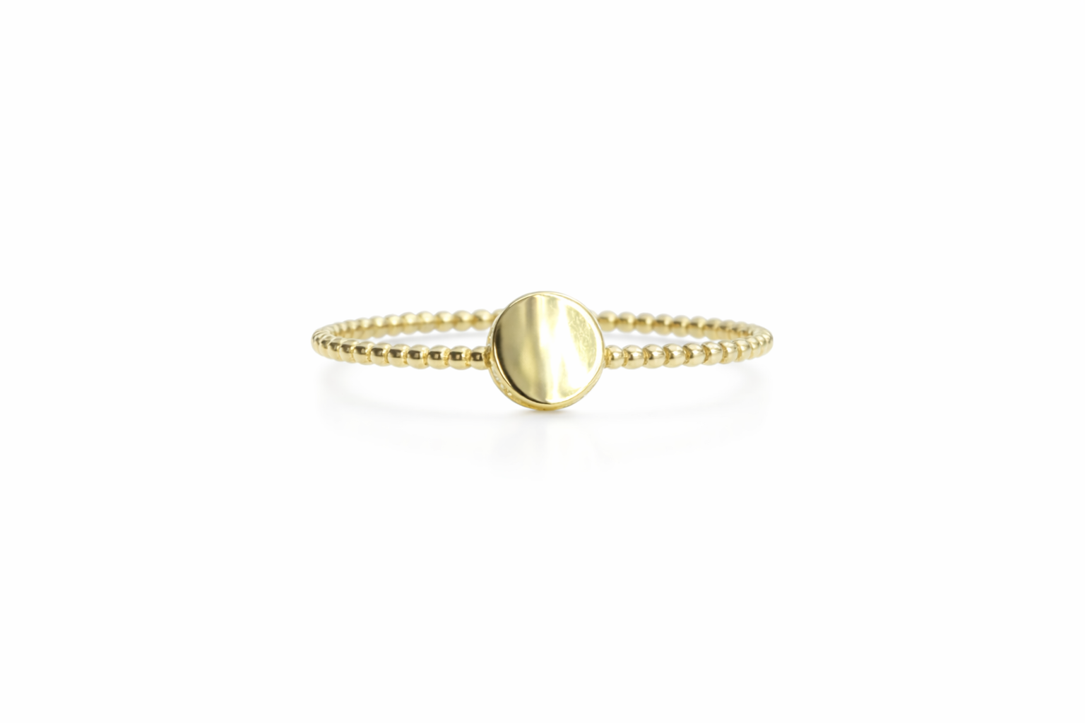 10K MODERN CZ DETAIL RING – 7.5 – JY Jewelry Wholesale
