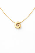 10K CHAIN ??WITH LETTER "G" PENDANT – 18 – JY Jewelry Wholesale