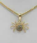 14K CZ SPIDER PENDANT – JY Jewelry Wholesale