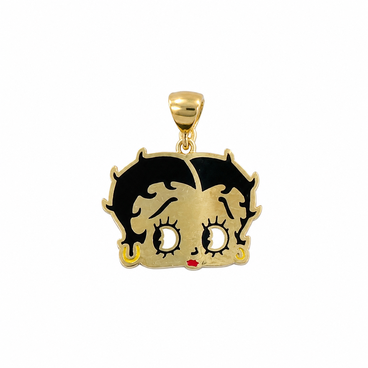 10K BETTY BOO FACE PENDANT – JY Jewelry Wholesale