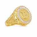 10K BTC RING – 11 – JY Jewelry Wholesale