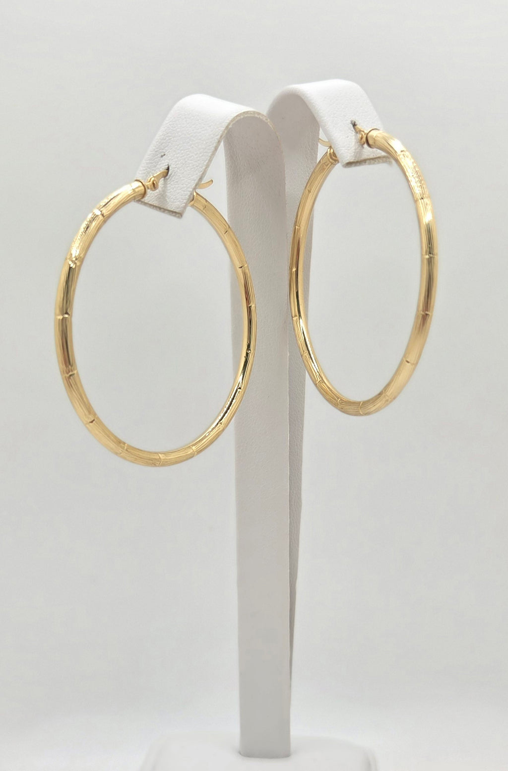 10K FINE BAMBOO HOOPS EARRINGS – JY Jewelry Wholesale