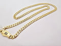 10K CERTIFIED PLAIN MONACO CHAIN – 22" 5MM – JY Jewelry Wholesale