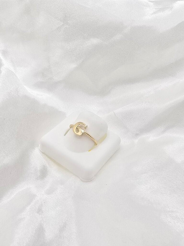 14K "G" LETTER RING – 6.5 – JY Jewelry Wholesale