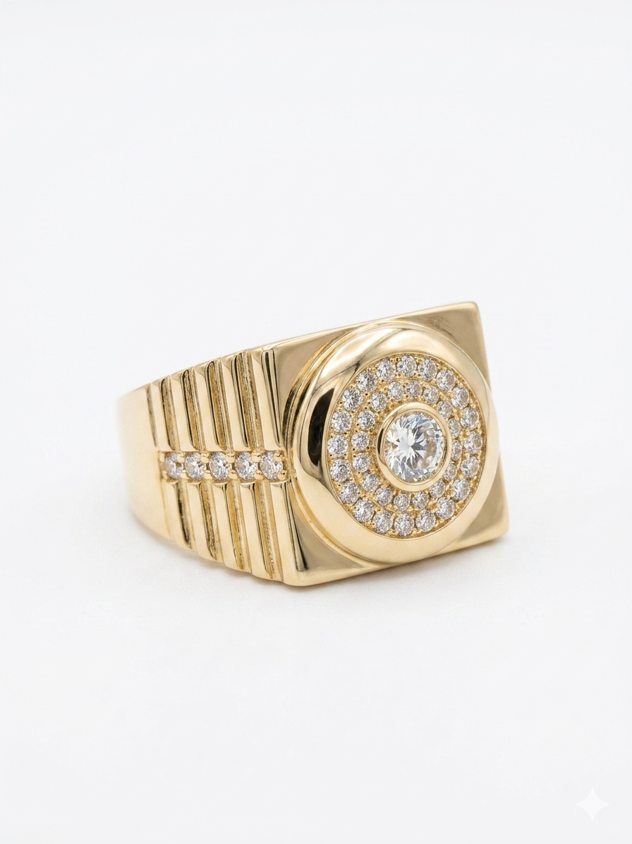 10K STONE RING – 11-12 – JY Jewelry Wholesale