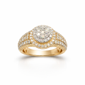 10K EXOTIC PRINCESS DIAMOND PROMISE RING – 7/1.12CT – JY Jewelry Wholesale