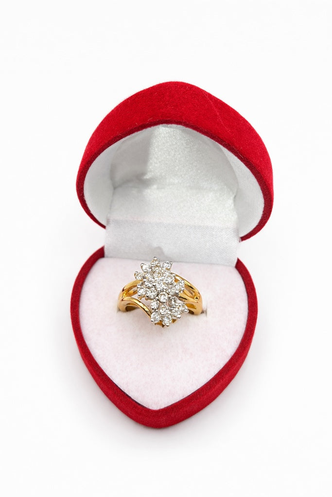 14K ELEGANT AN EXOTIC DESIGN DIAMOND WOMAN'S RING – 6 – JY Jewelry Wholesale