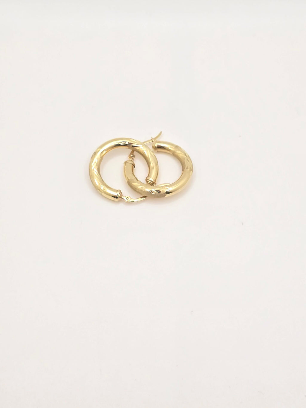 10K HOOP EARRINGS – 4MM – JY Jewelry Wholesale