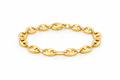 10K GUCCI PUFF BRACELET – 7" 9.5MM – JY Jewelry Wholesale