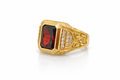 14K NUGGET BROWN STONE RING – 10 – JY Jewelry Wholesale