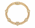 14K KAROL G STYLE HEART BRACELET – 7" 5MM – JY Jewelry Wholesale