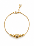 10K BALLS BRACELET – 7.5" – JY Jewelry Wholesale