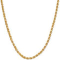 10K SOLID ROPE CHAIN – 2MM 22" – JY Jewelry Wholesale