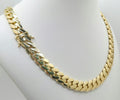 10K SEMISOLID CUBAN CHAIN – 7MM 24" – JY Jewelry Wholesale