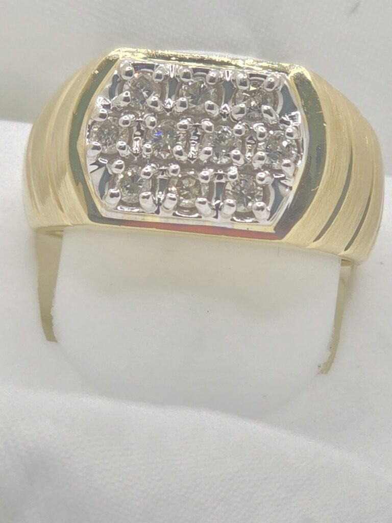 14K VINTAGE DIAMOND RING – – 10 – JY Jewelry Wholesale
