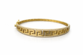 10K CZ FRAME GREEK SILHOUETTE BANGLE – JY Jewelry Wholesale