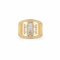10K ELEGANT BAGETTE DESIGN WOMAN'S RING – 8 – JY Jewelry Wholesale