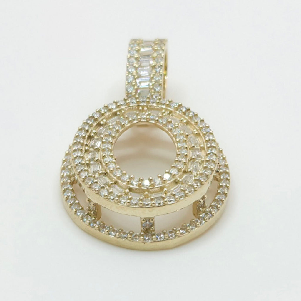 10K MEDIUM CZ "O" LETTER PENDANT – JY Jewelry Wholesale