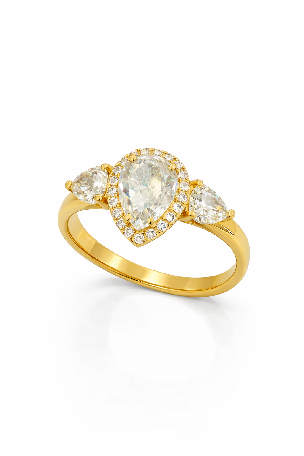 14K SPECIAL OFFER BIRTHSTONE ALMOND WOMAN'S RING – 7 – JY Jewelry Wholesale