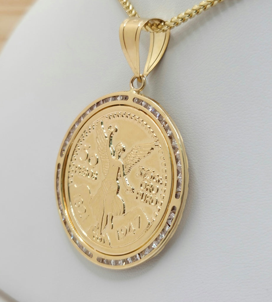14K CZ LARGE CENTENARY PENDANT – JY Jewelry Wholesale