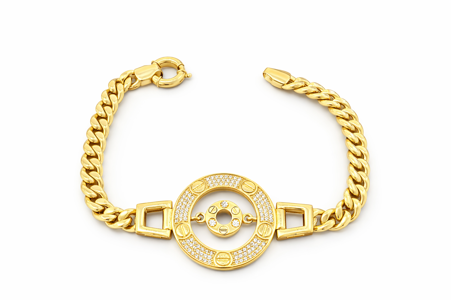 10K BRACELET – 7" 6.5MM – JY Jewelry Wholesale