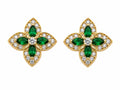 10K CZ COLOR FLOWER EARRINGS Size – JY Jewelry Wholesale