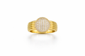 14K CZ ROUND VINTAGE STYLE RING – 7 & 8 – JY Jewelry Wholesale