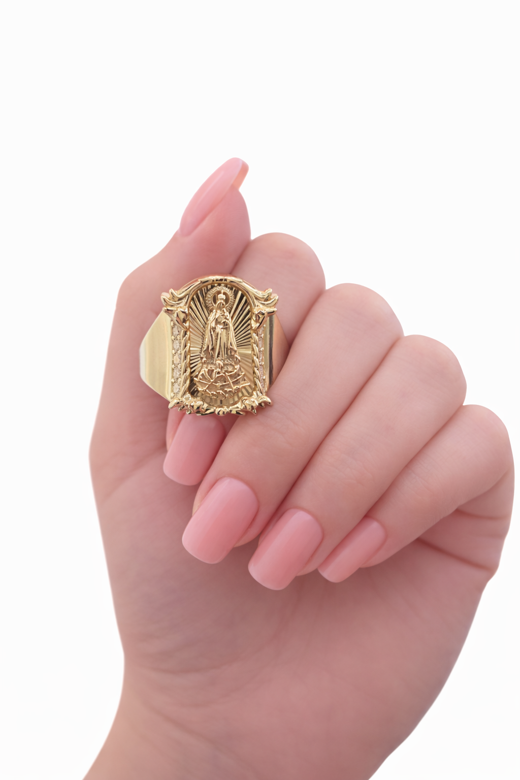 14K CARIDAD RING – 12 – JY Jewelry Wholesale