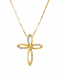 14K DIAMOND DELICATE CHAIN – 18" – JY Jewelry Wholesale