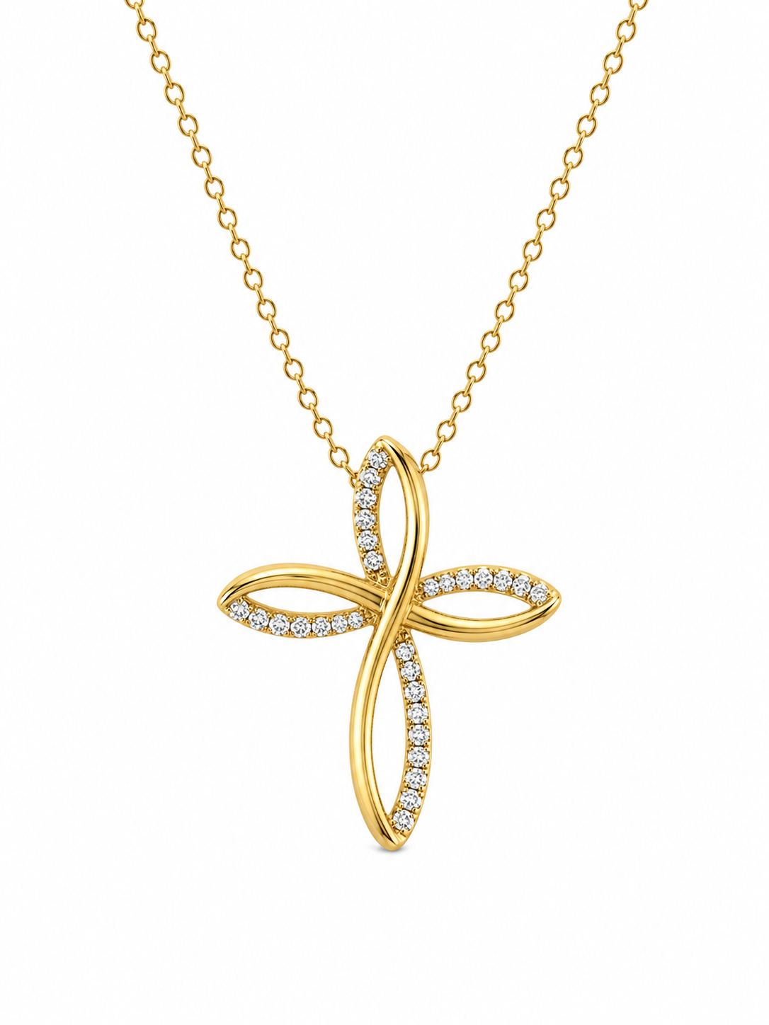14K DIAMOND DELICATE CHAIN – 18" – JY Jewelry Wholesale