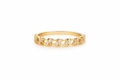 14K SIMPLE RING WITH BEAUTIFUL CZ DETAILS – 7 – JY Jewelry Wholesale