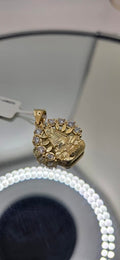 10K BEAUTIFUL CZ DETAIL VIRGEN DE LA CARIDAD PENDANT – JY Jewelry Wholesale