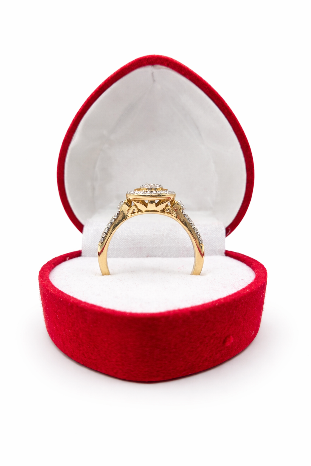10K OVAL ELEGANT DIAMOND RING – 7 0.48CT – JY Jewelry Wholesale