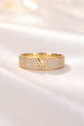14K V BAND RING – 7 – JY Jewelry Wholesale