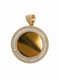 10K ROUND CZ MEMORIAL PENDANT – JY Jewelry Wholesale