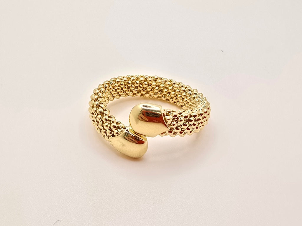 10K MILANESA STYLE RING – 8.5 – JY Jewelry Wholesale