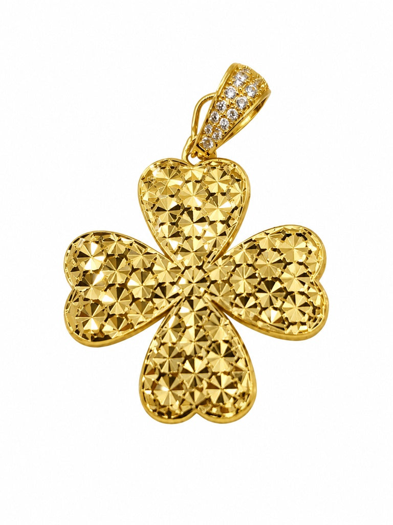 10K FLOWER PENDANT – JY Jewelry Wholesale