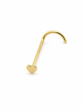 10K HEART NOSE PIERCING – S REF-54351/0000 – JY Jewelry Wholesale