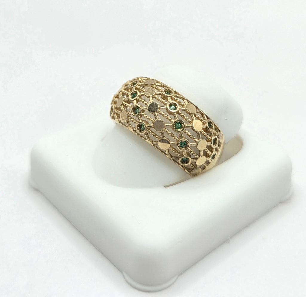 10K VINTAGE AVON LATTICE RING – 7.5 – JY Jewelry Wholesale