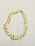 10K CUBAN CURB BRACELET – 9" 9MM – JY Jewelry Wholesale
