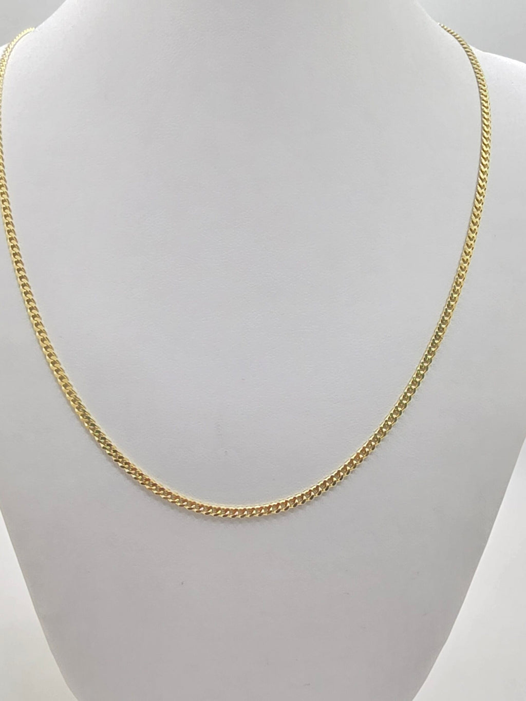10K SOLID MIAMI CUBAN CHAIN – 18" 2.5MM – JY Jewelry Wholesale