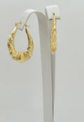10K VINTAGE DOORKNOCKER STYLE HOOPS EARRINGS – JY Jewelry Wholesale