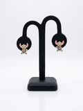 14K CZ STITCH EARRINGS – JY Jewelry Wholesale