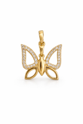 14K DELICATE BUTTERFLY PENDANT – JY Jewelry Wholesale