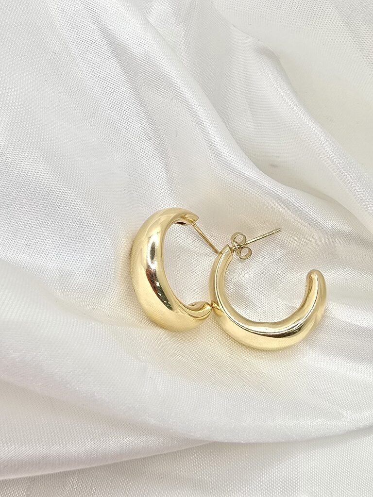 14K PLAIN EARRINGS – JY Jewelry Wholesale