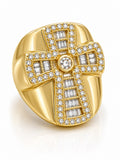 10K CROSS RING – 11 – JY Jewelry Wholesale