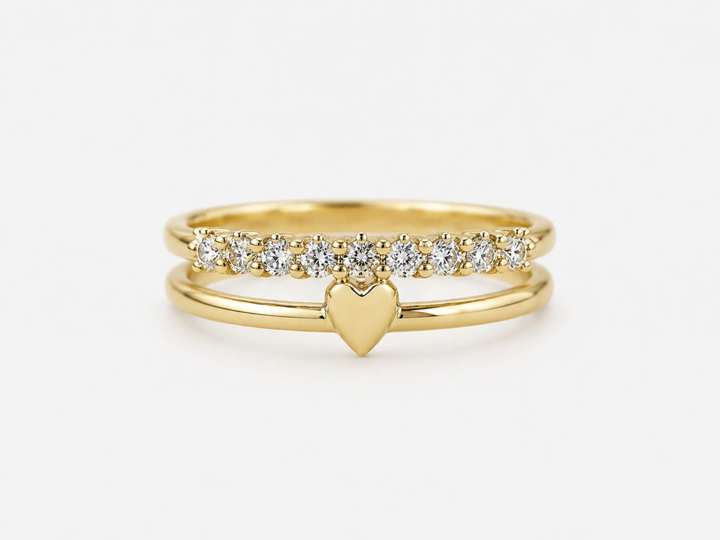 10K MODERN RING – 7.5 – JY Jewelry Wholesale