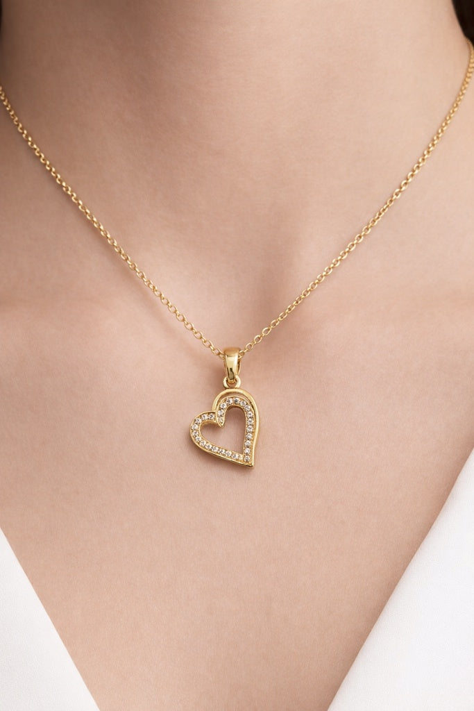 10K YELLOW GOLD HERAT SILHOUETTE DIAMOND PENDANT – JY Jewelry Wholesale