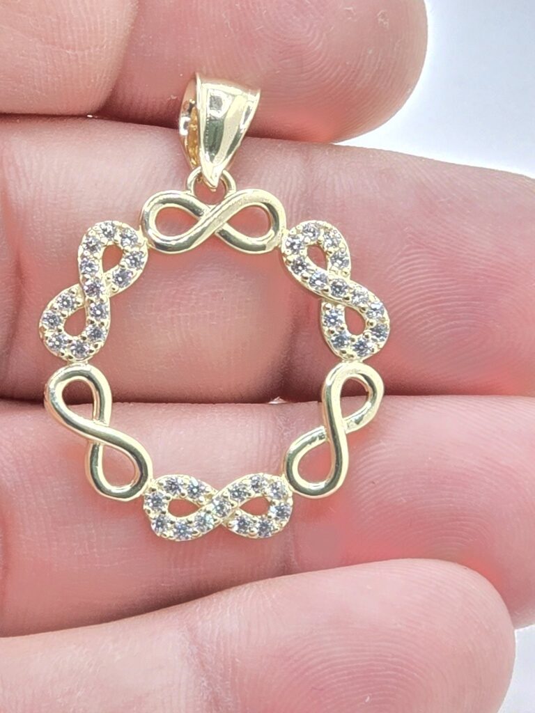10K INFINITY PENDANT – JY Jewelry Wholesale
